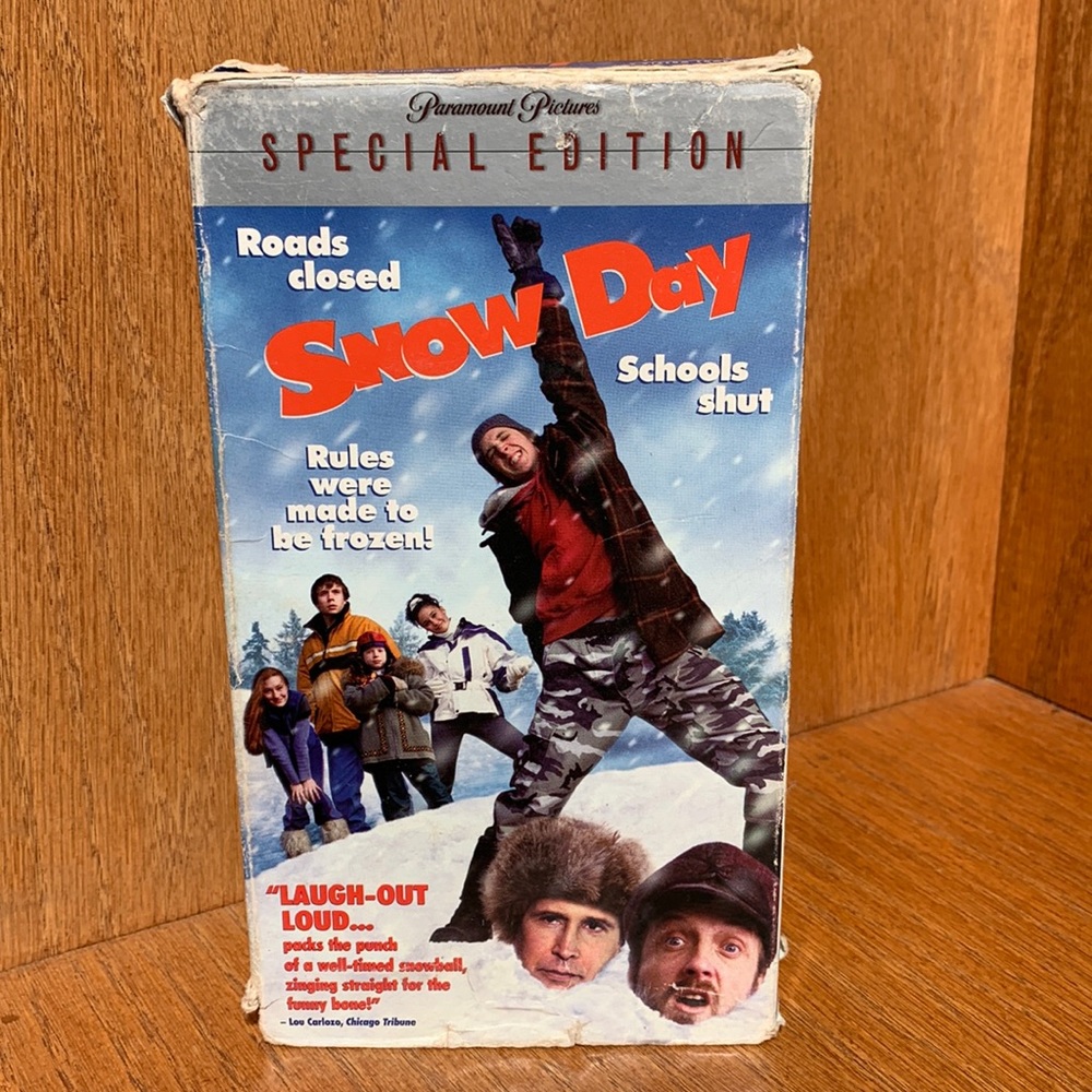 Snow Day VHS tape❄️